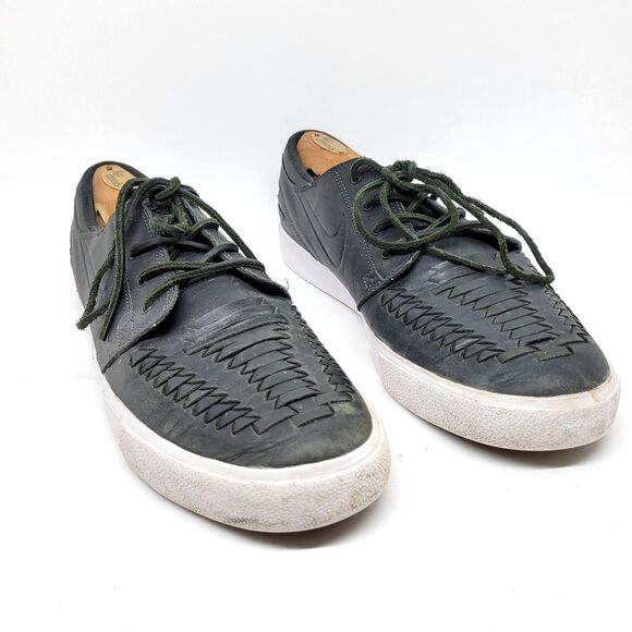 Nike AR4904-002 Stefan Janoski SB Zoom Mens Anthracite Woven US 11.5 EUR 44.5 - Picture 1 of 16